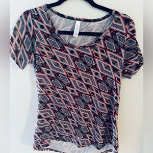 LuLaRoe classic t scoop neck XS